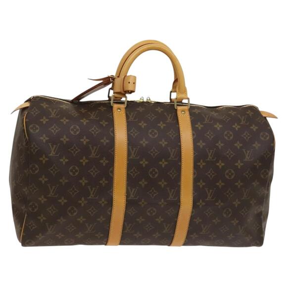 LOUIS VUITTON Monogram Keepall 50 Boston Bag M41426 - Picture 1 of 16